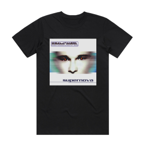 Kosmonova Supernova Album Cover T-Shirt Black