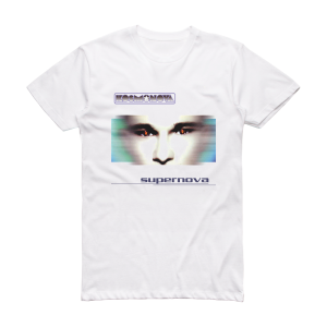 Kosmonova Supernova Album Cover T-Shirt White