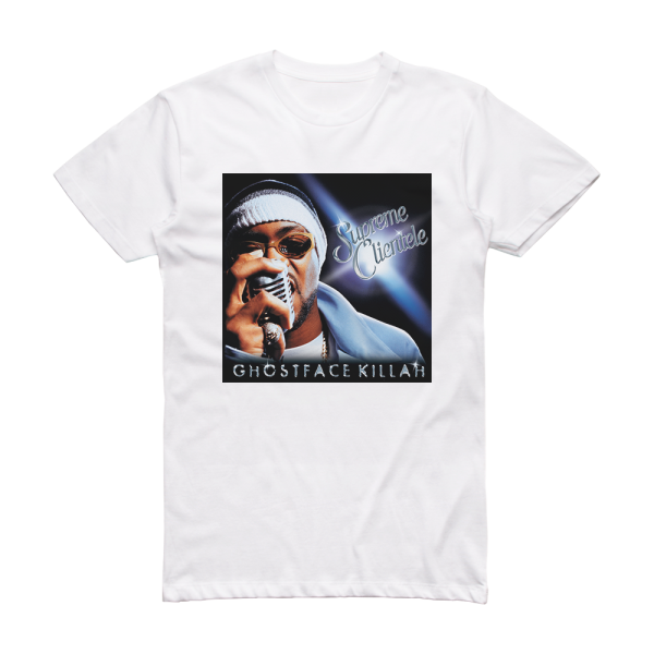 Ghostface Killah Supreme Clientele Album Cover T-Shirt White