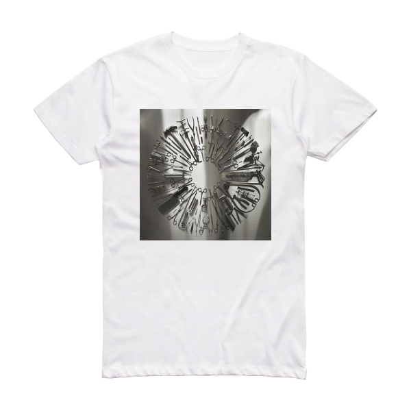 Carcass Surgical Steel Album Cover T-Shirt White