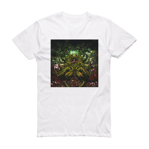 Ingested Surpassing The Boundaries Of Human Suffering Album Cover T-Shirt White