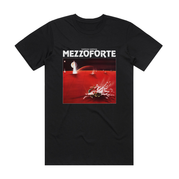 Mezzoforte Surprise Surprise 1 Album Cover T-Shirt Black
