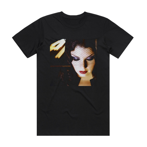 Jane Monheit Surrender Album Cover T-Shirt Black