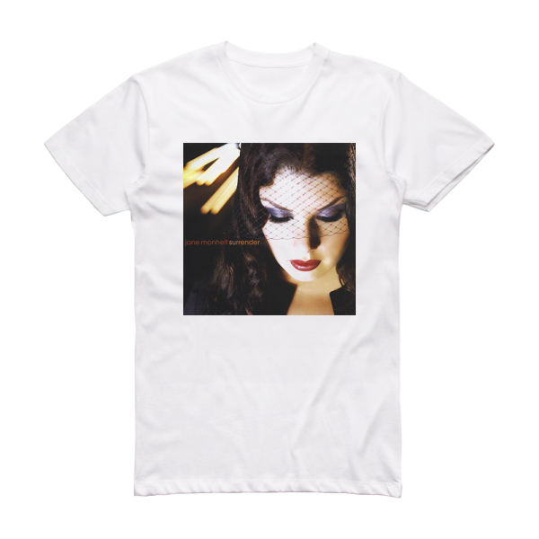 Jane Monheit Surrender Album Cover T-Shirt White