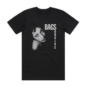 Bags Survive Album Cover T-Shirt Black