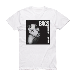 Bags Survive Album Cover T-Shirt White