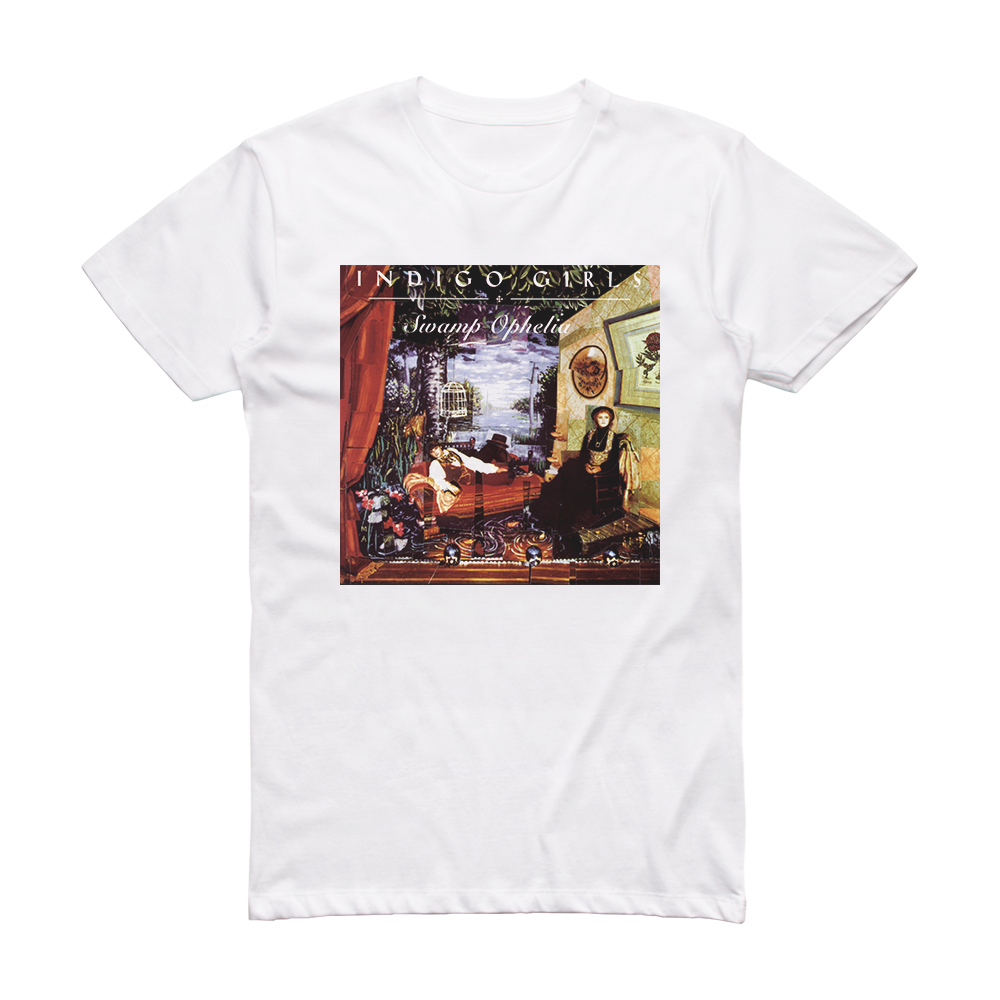 Indigo Girls Swamp Ophelia Album Cover T-Shirt White – ALBUM COVER T-SHIRTS