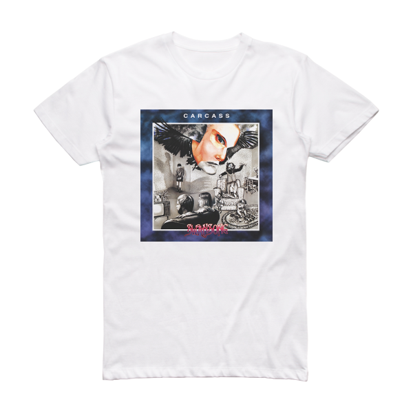 Carcass Swansong 2 Album Cover T-Shirt White