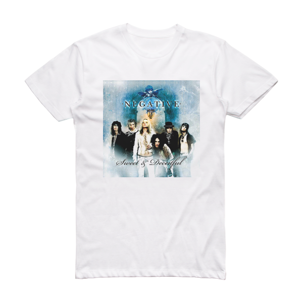 Negative Sweet Deceitful Album Cover T-Shirt White