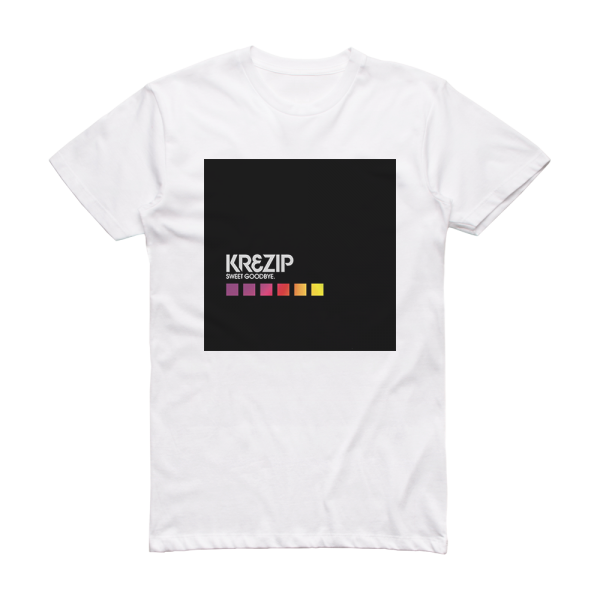 Krezip Sweet Goodbye Album Cover T-Shirt White