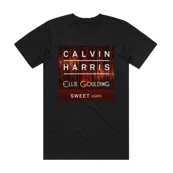 Calvin Harris Sweet Nothing 2 Album Cover T-Shirt Black