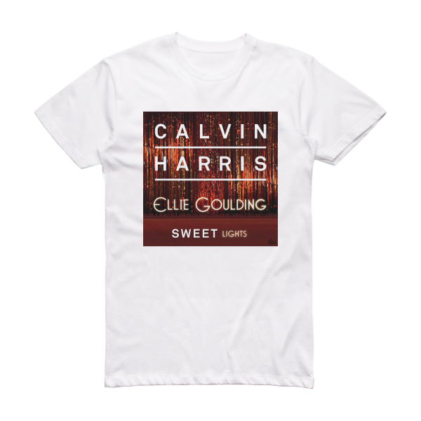 Calvin Harris Sweet Nothing 2 Album Cover T-Shirt White