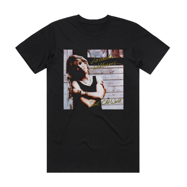 Lucinda Williams Sweet Old World Album Cover T-Shirt Black