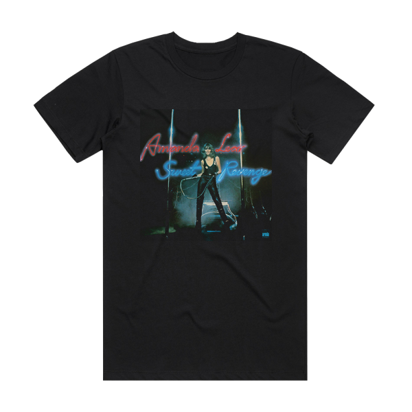Amanda Lear Sweet Revenge Album Cover T-Shirt Black