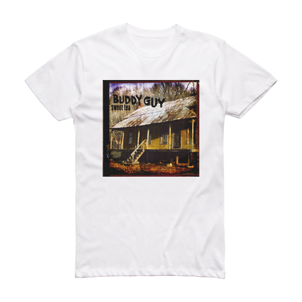 Buddy Guy Sweet Tea Album Cover T-Shirt White