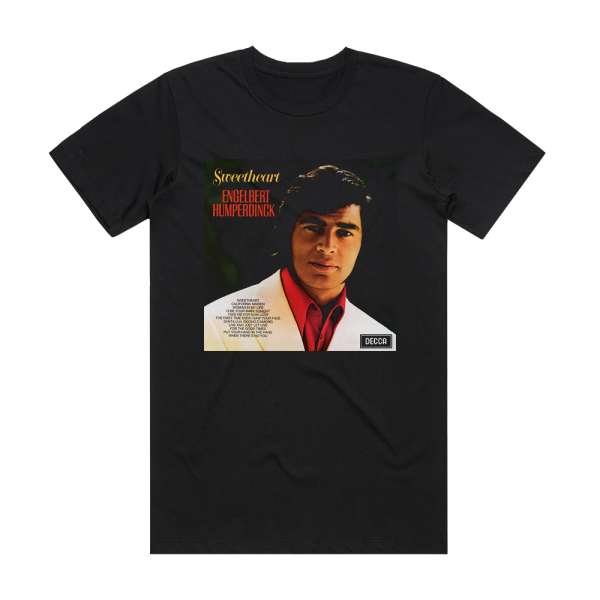 Engelbert Humperdinck Sweetheart Album Cover T-Shirt Black