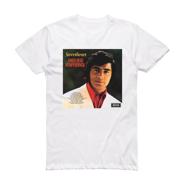 Engelbert Humperdinck Sweetheart Album Cover T-Shirt White