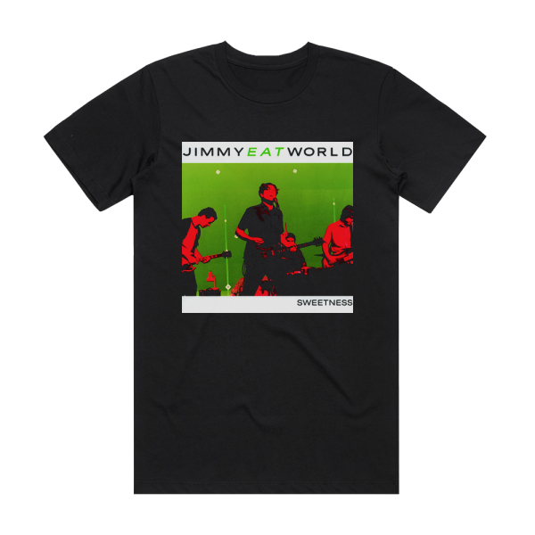 Jimmy Eat World Sweetness Album Cover T-Shirt Black