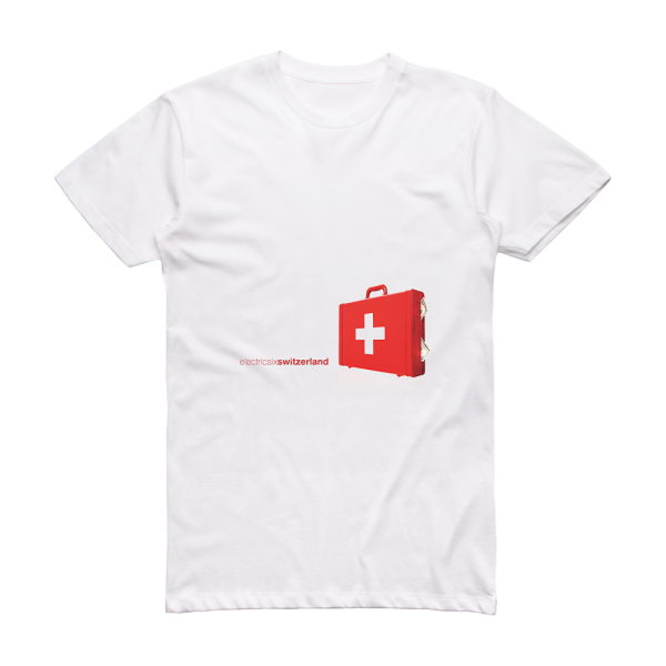 Electric Six Switzerland Album Cover T-Shirt White