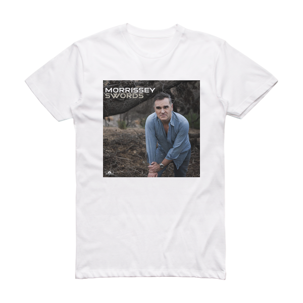 Morrissey Swords Album Cover T-Shirt White