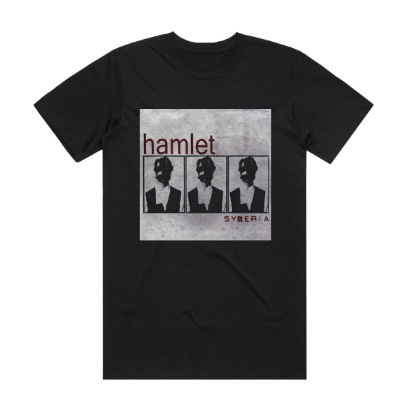 Hamlet Syberia Album Cover T-Shirt Black