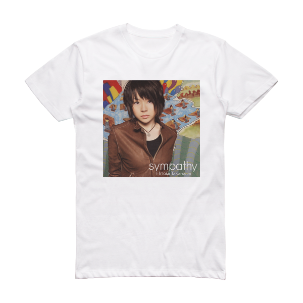 Hitomi Takahashi Sympathy Album Cover T-Shirt White