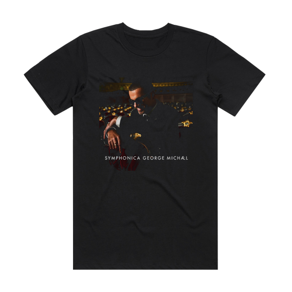 George Michael Symphonica Album Cover T-Shirt Black