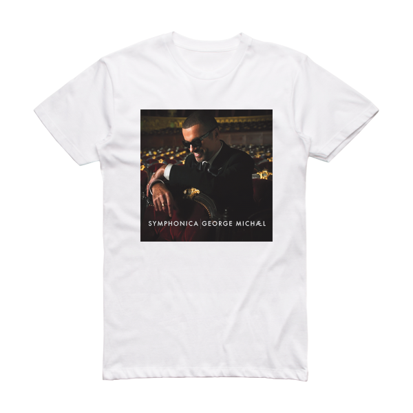 George Michael Symphonica Album Cover T-Shirt White