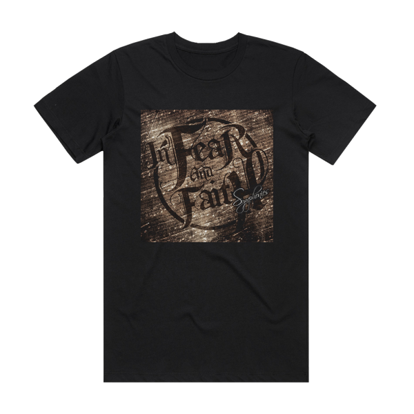 In Fear and Faith Symphonies Album Cover T-Shirt Black