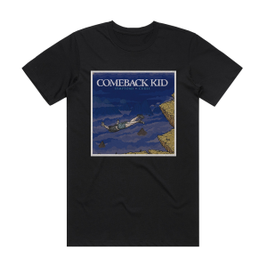 Comeback Kid Symptoms Cures Album Cover T-Shirt Black