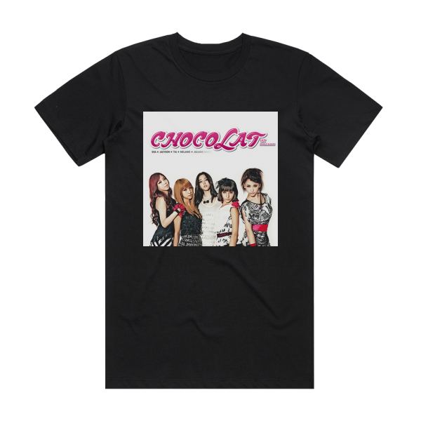 Chocolat Syndrome Album Cover T-Shirt Black