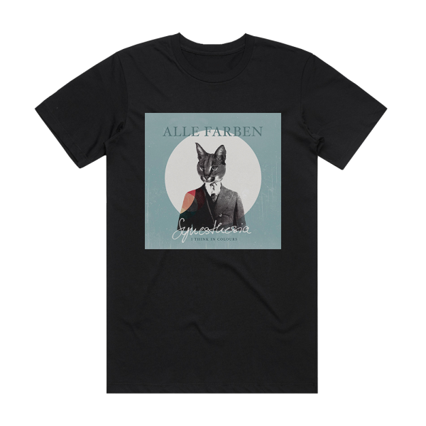 Alle Farben Synesthesia Album Cover T-Shirt Black