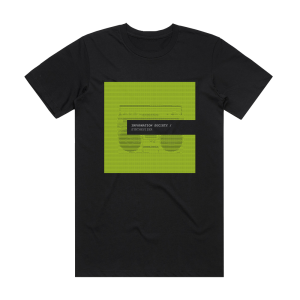 Information Society Synthesizer Album Cover T-Shirt Black