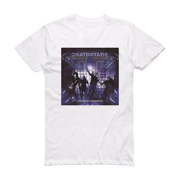 Deathstars Synthetic Generation Album Cover T-Shirt White