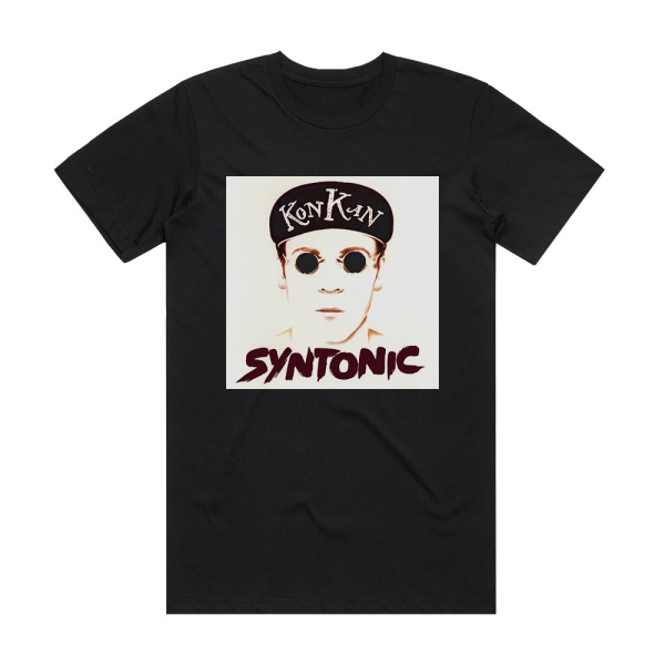 Kon Kan Syntonic Album Cover T-Shirt Black