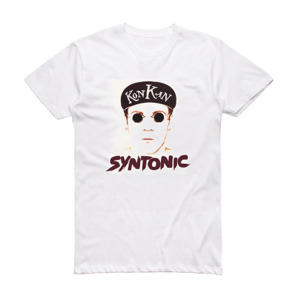 Kon Kan Syntonic Album Cover T-Shirt White