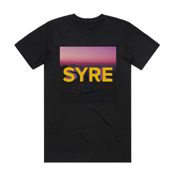 Jaden Smith Syre Album Cover T-Shirt Black