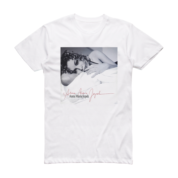Anna Maria Jopek Szeptem Album Cover T-Shirt White
