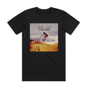 Circa Waves T Shirt Weather Album Cover T-Shirt Black