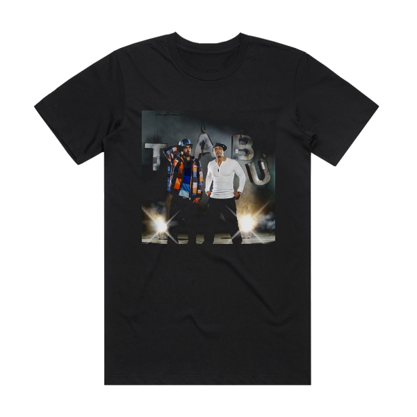 Erik og Kriss Tabu Album Cover T-Shirt Black