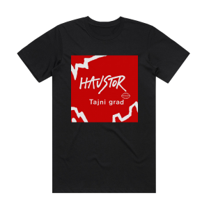 Haustor Tajni Grad Album Cover T-Shirt Black