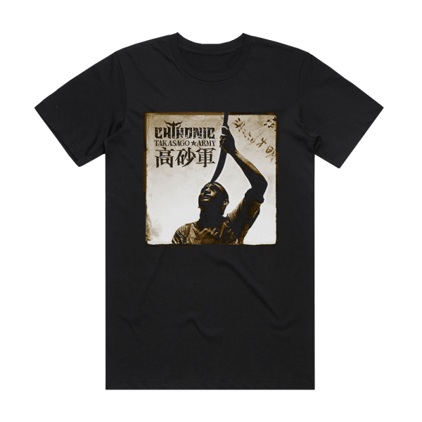 ChthoniC Takasago Army Album Cover T-Shirt Black