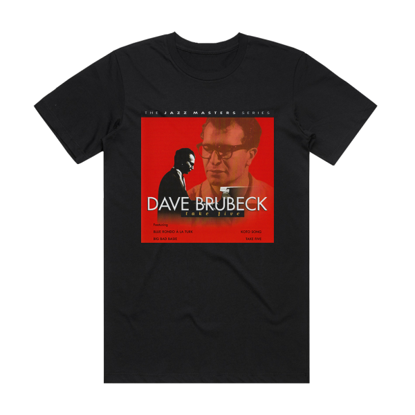 Dave Brubeck Take Five Album Cover T-Shirt Black