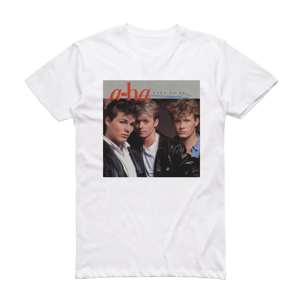 a‐ha Take On Me Album Cover T-Shirt White