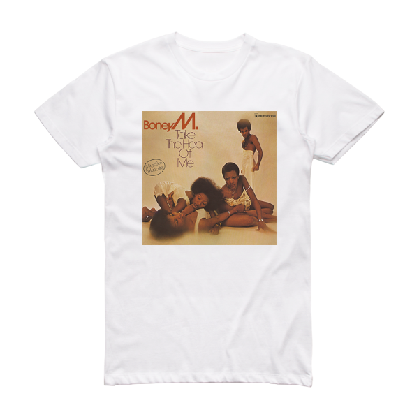 Boney M Take The Heat Off Me Album Cover T-Shirt White