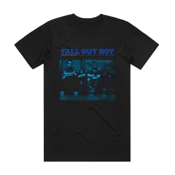 Fall Out Boy Take This To Your Grave 1 Album Cover T-Shirt Black