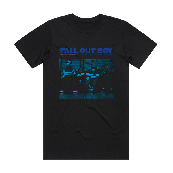 Fall Out Boy Take This To Your Grave 2 Album Cover T-Shirt Black