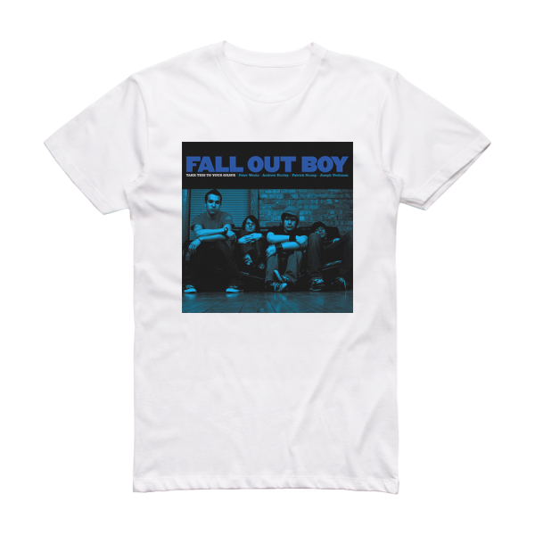 Fall Out Boy Take This To Your Grave 2 Album Cover T-Shirt White