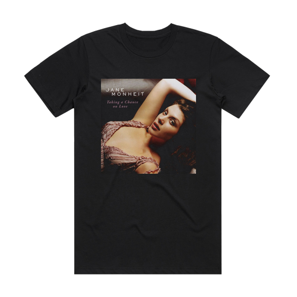 Jane Monheit Taking A Chance On Love Album Cover T-Shirt Black