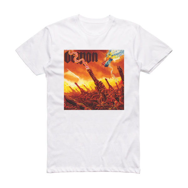 Demon Taking The World By Storm Album Cover T-Shirt White